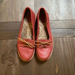 Born Women’s Red Loafer